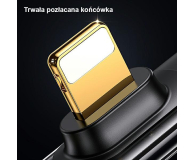 USAMS Kabel kątowy USB-C/Lightning PD 20W Fast Charging 1,2m biały - 1568986 - zdjęcie 8